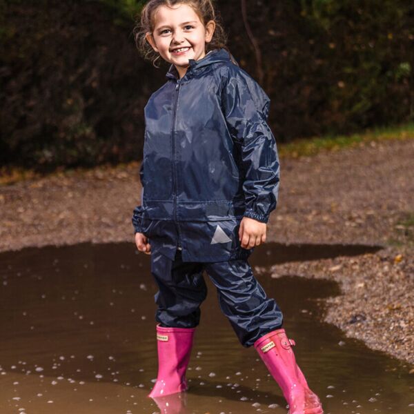 Junior waterproof jacket and trouser set Thumbnail